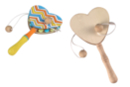 Coeur tam-tam - Instruments en bois - 10doigts.fr