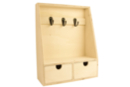 Etagère porte-clés en bois - Objets bois pour la maison - 10doigts.fr