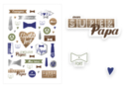 Gommettes Super papa - 30 pcs - Gommettes  Fête des parents - 10doigts.fr