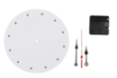 Horloge en carton blanc épais - Objets pour le bureau - 10doigts.fr