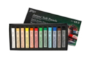 Pastels tendres - 12 couleurs - Pastels et Fusains - 10doigts.fr