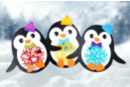 Kit pingouins à tisser - 6 pièces - Kits broderie et livres - 10doigts.fr
