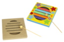 Boîte à rythme en bois + maillet - Instruments en bois - 10doigts.fr