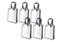 Sacs en non tissé à personnaliser - 6 pièces - Sacs, trousses en tissu - 10doigts.fr