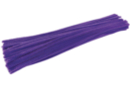 Chenilles 30 cm x Ø 4 mm (100 pièces) - violet - Chenilles, cure-pipe 55538 - 10doigts.fr