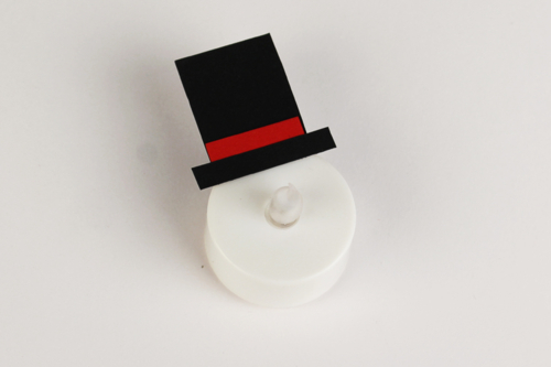 Bonhomme de neige lumineux