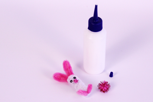 Lapin en fil chenille