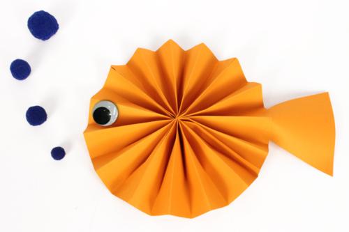 Poisson en papier
