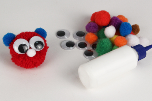Animaux en pompons