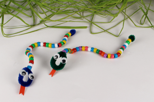 Serpents en perles
