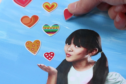 Tableau photo "Big Bisous"