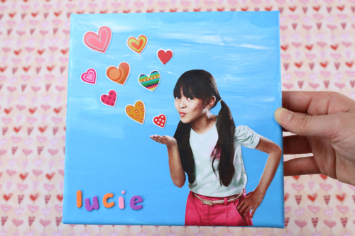 Tableau photo "Big Bisous"