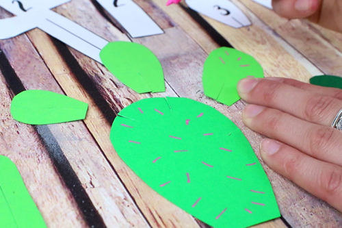 Cactus en papier