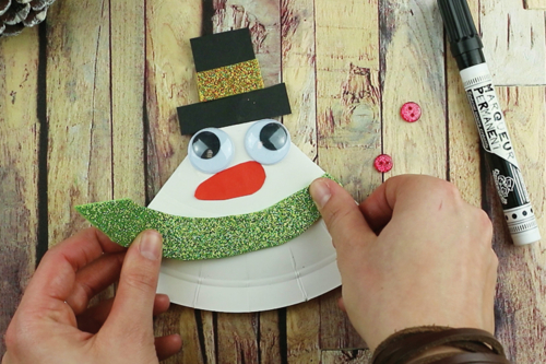 Bonhomme de neige à bascule