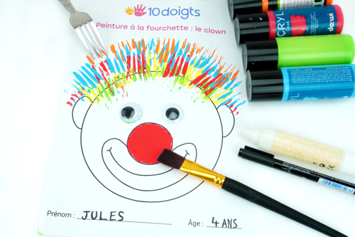 Le clown : - 