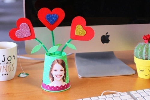 Pot de fleurs pour Maman